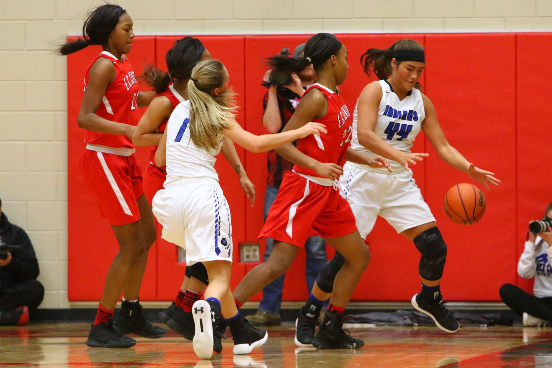 Gallery: Girls Basketball Sectional Finals - E.C. Central vs. Lake Central
